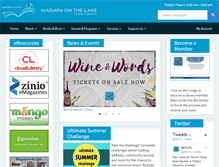 Tablet Screenshot of notlpubliclibrary.org